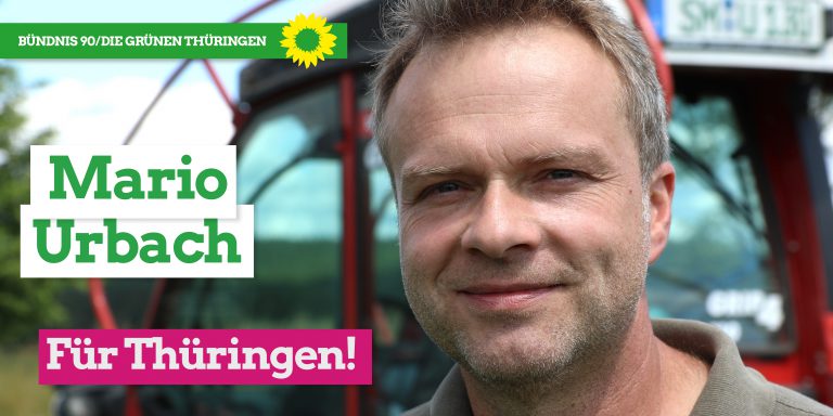 Grüne Themen im Grünen Tor in Schmalkalden mit Dirk Adams und Mario Urbach am Dienstag, dem 22. Oktober, um 19 Uhr