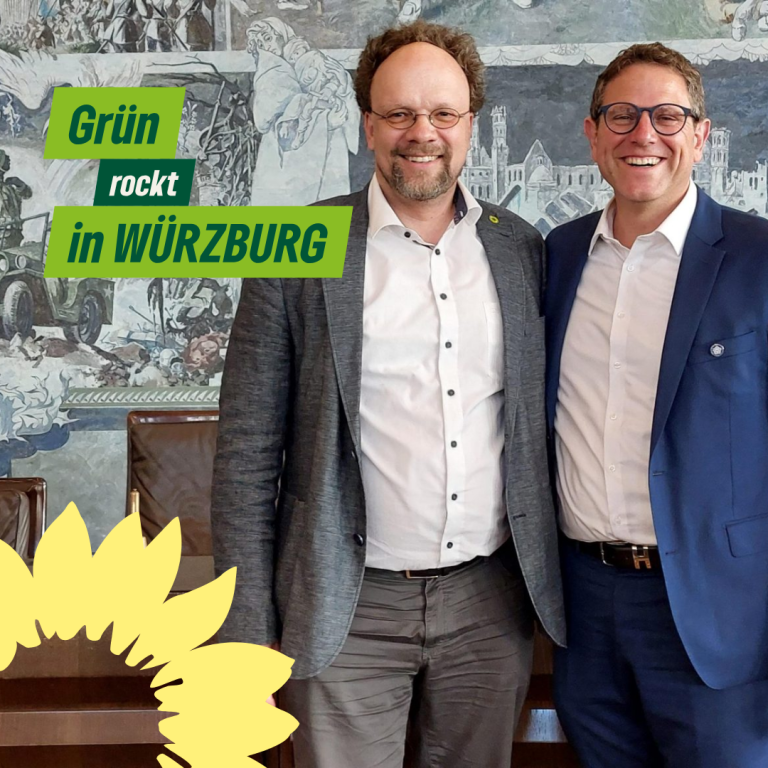 BÜNDNIS 90/DIE GRÜNEN aus Suhl gratulieren Oberbürgermeister Martin Heilig