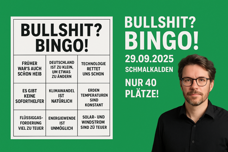 Klima gemeinsam verstehen – Jan Hegenberg live in Schmalkalden!